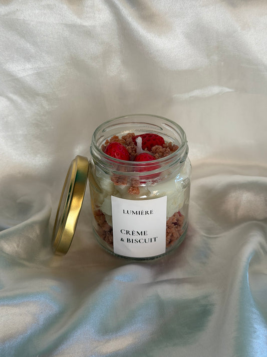 Vela aromática | Crème and biscuit